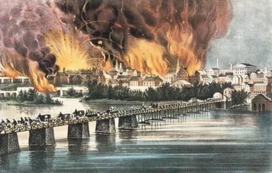 Fall von Richmond am 2. April 1865